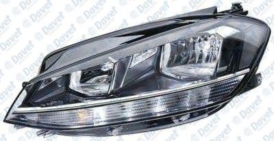 HELLA 1EB013924-021 Far Komple Sag Halojen Golf Vii 17->